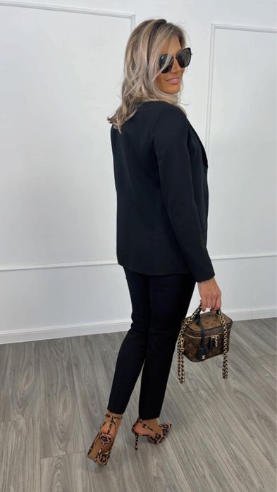 Costum dama elegant cu 3 piese Sacou, Vesta si Pantaloni