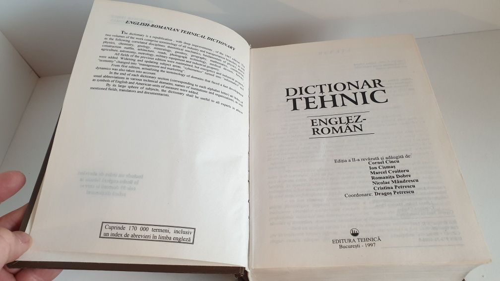 Dicționar Tehnic Englez-Român