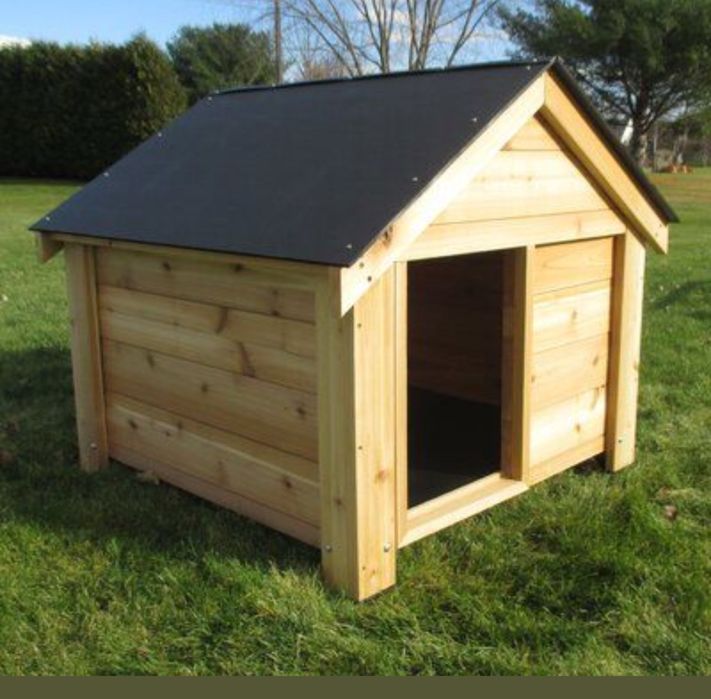 Утепленные домики для собак