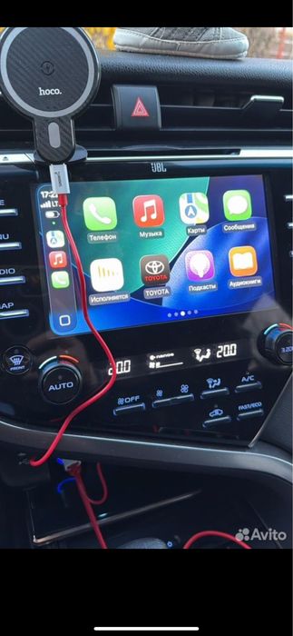 CarPlay/Android Auto на Camry 70 c JBL