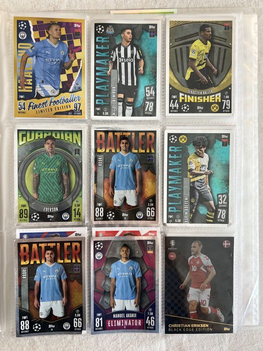 Албум Match Attax , Euro 2024 , Premier League