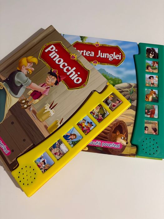 Cărți cu sunete pentru copii.