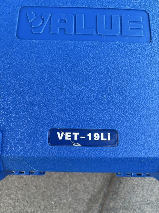 Trusa presă bercluit electrică  VET  19 LI VALUE