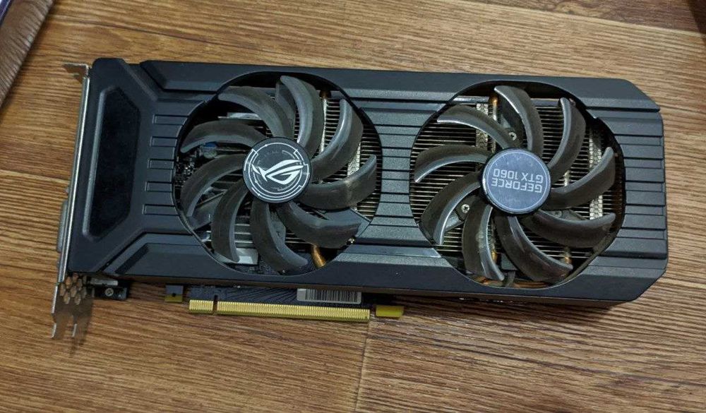 Видеокарта GTX 1060 6gb (на ремонт)