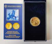 Moneda aur BNR 500 lei - Aderarea Romaniei la Uniunea Europeana