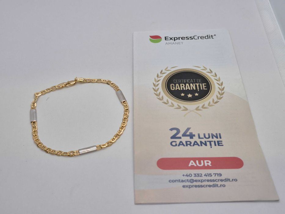 Bratara aur 14k 2.68g (AG4 Dacia 50045) Garantie 2 ani