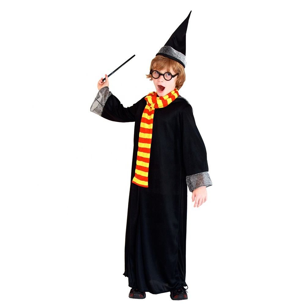 Set roba de magician Harry Potter cu accesorii, 5-7 ani, 110 cm