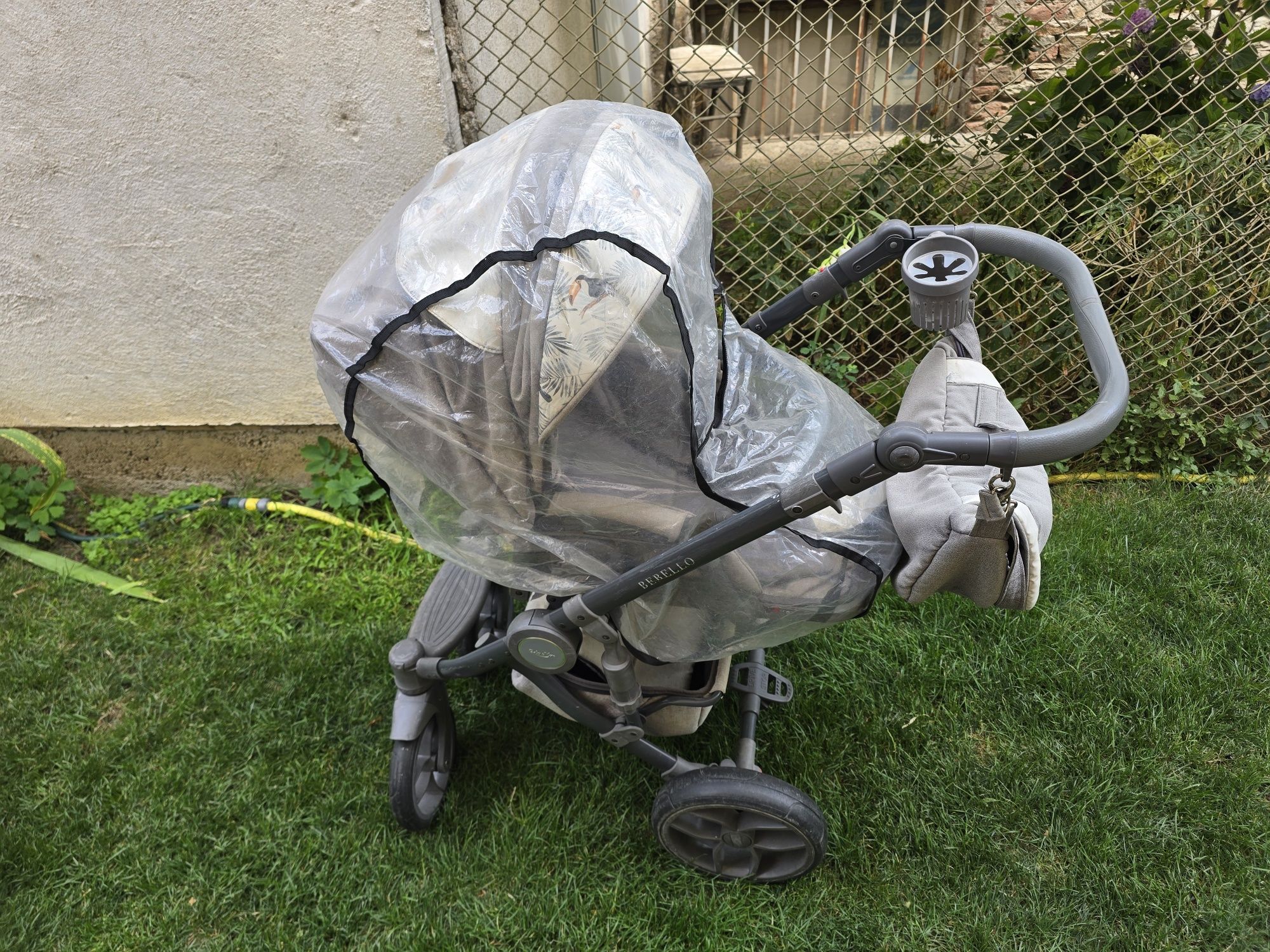 Бебешка количка BEBELLO "Baby Merc" 3 в 1, Детска количка
