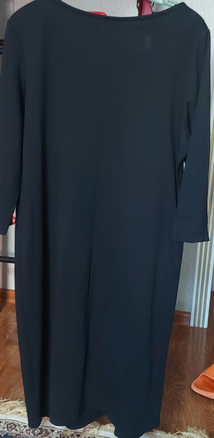 Платье черное размер 50