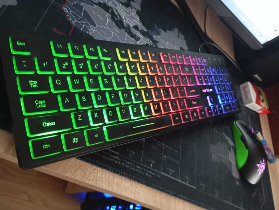 Tastatura gaming RGB Serioux 9500I