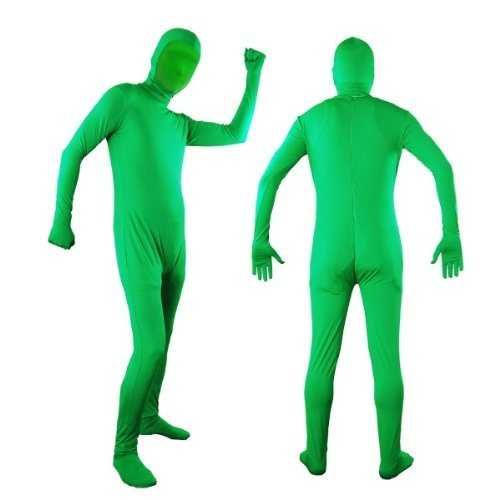 Раздельный Хромакей костюм ( зеленый фон ) для видео и фотосъемки