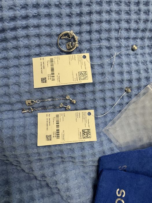 Кольцо и Серьги Sokolov