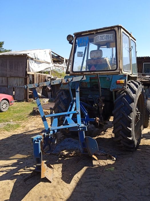 Услуги трактора с плугом + борона