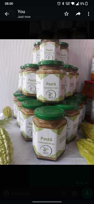 Pasta Castraveți Amari Bio Târgu-Jiu (250ml)