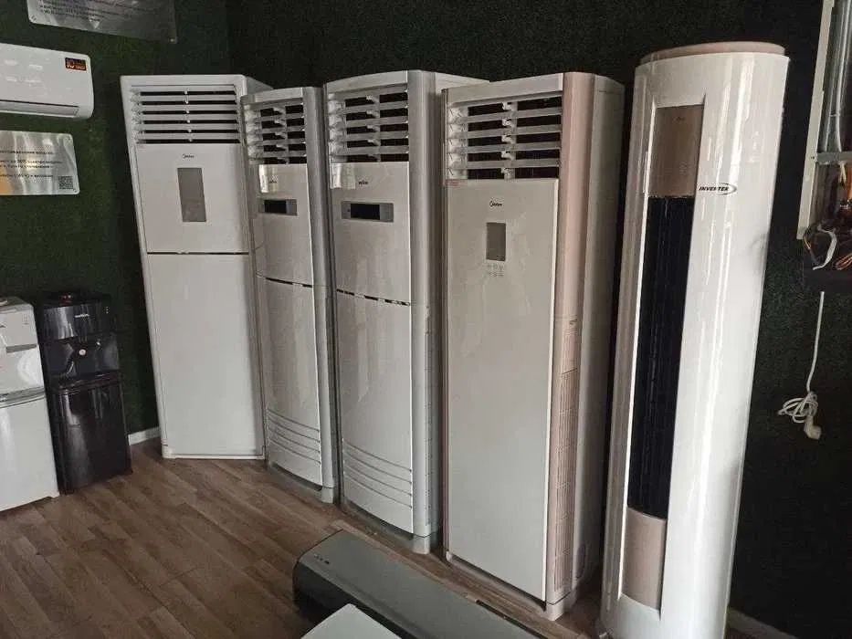 Кондиционер AUX Колонный 24/36/48/60 Inverter/On-of Доставка бесплатно