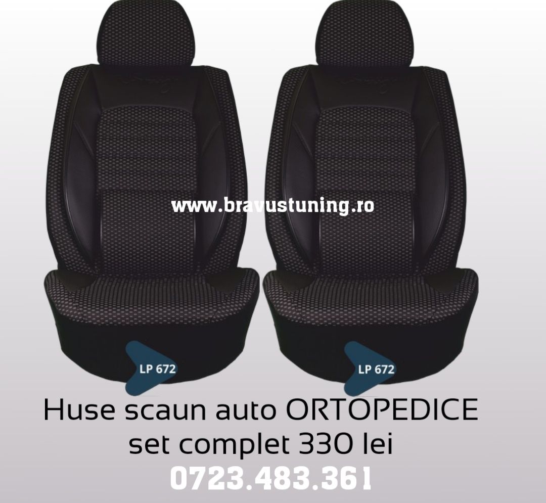 Huse scaun auto ORTOPEDICE set complet