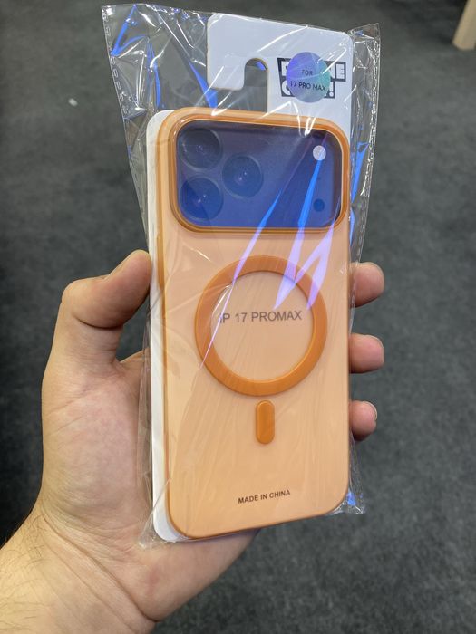 Iphone 17 pro va 17 pro Max ga chehol va steklo orginal
