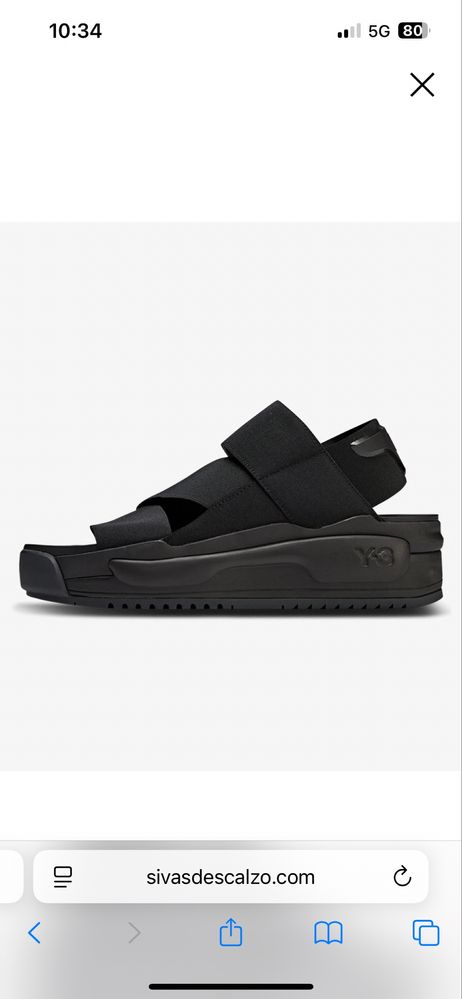 Y-3 сандали