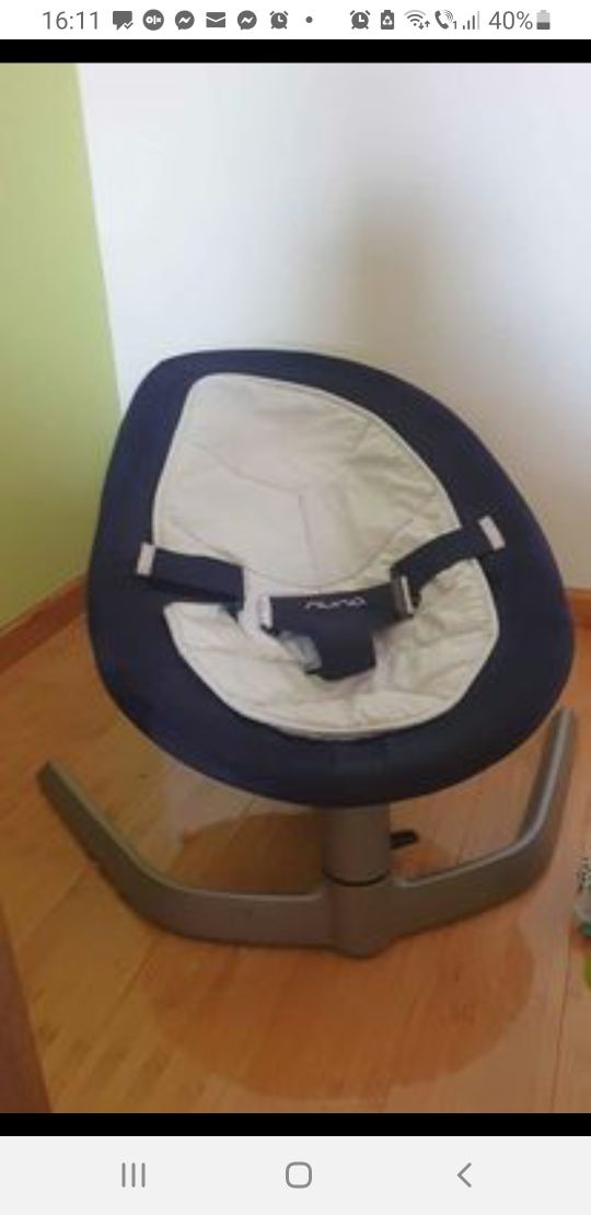 Sezlong balansoar bebelusi ergonomic, potrivit de la nastere si testat