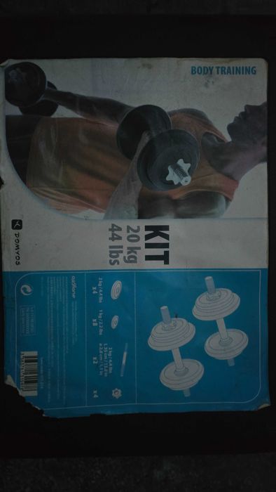 Set Gantere 20 kg Domyos