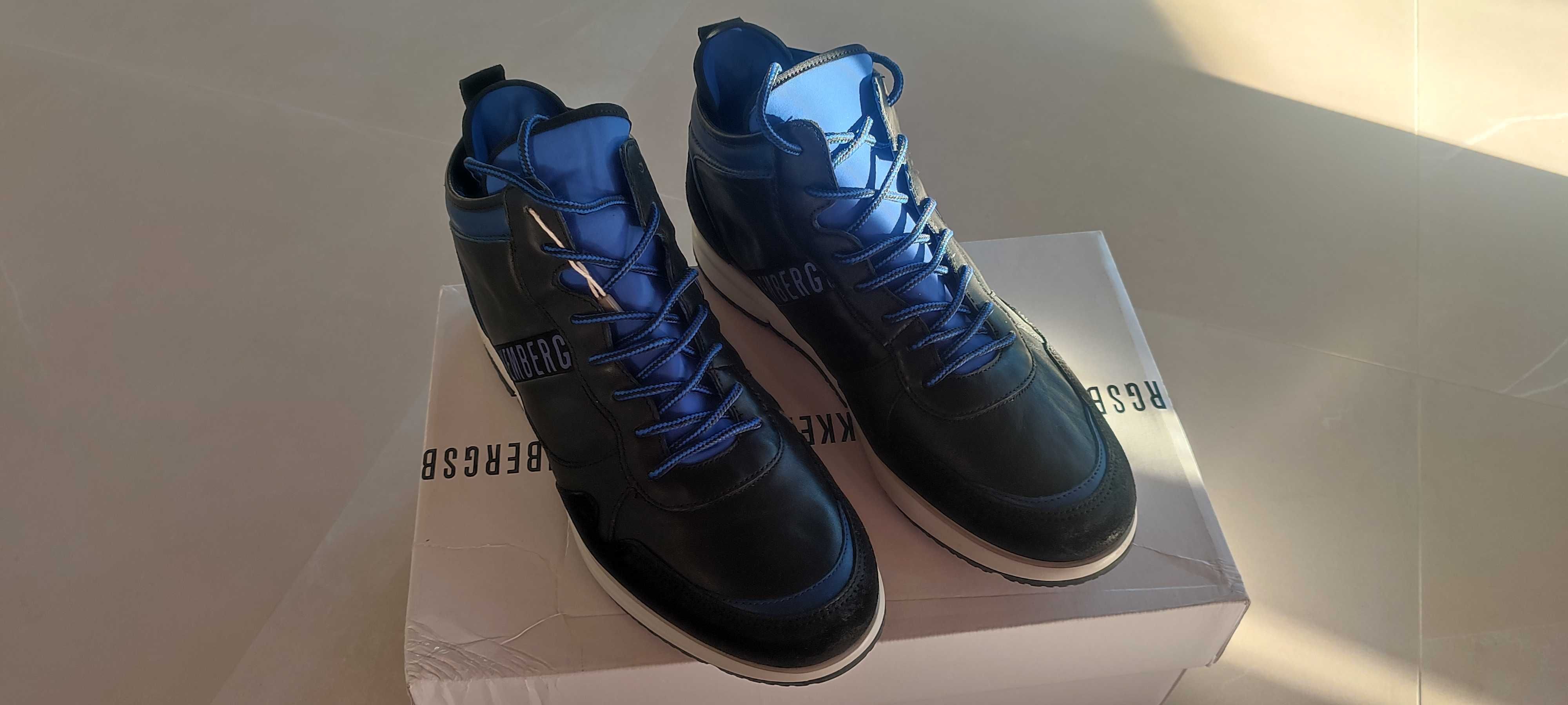 Мъжки кожени боти BIKKEMBERGS 42 номер