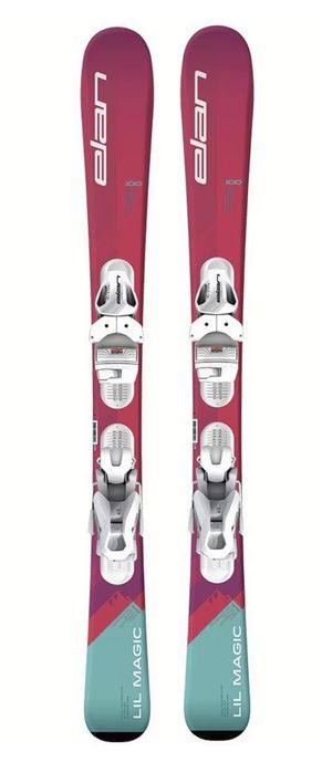 Schiuri copii Elan Lil Magic Jrs, cu legaturi Elan EL 4.5, 70 cm