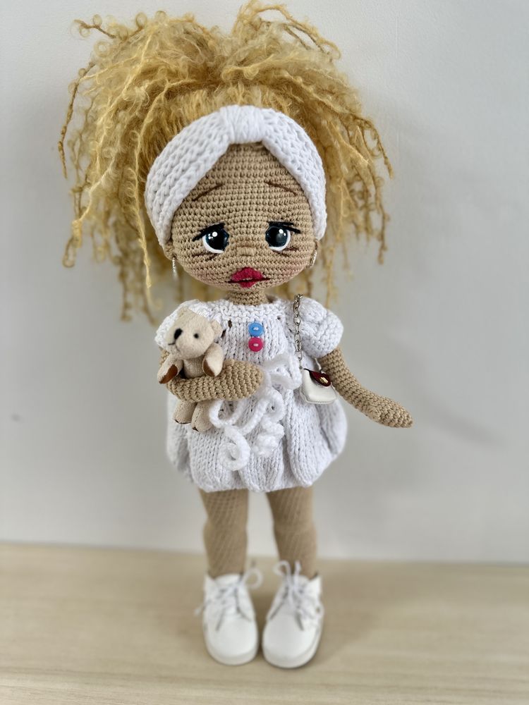 Дрехи и кукли ръчно изработени, handmade. Кукла ръчна изработка