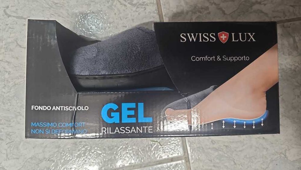 Оригинални пухкави зимни пантофиSWISS LYXмекота и грижа за краката ти!