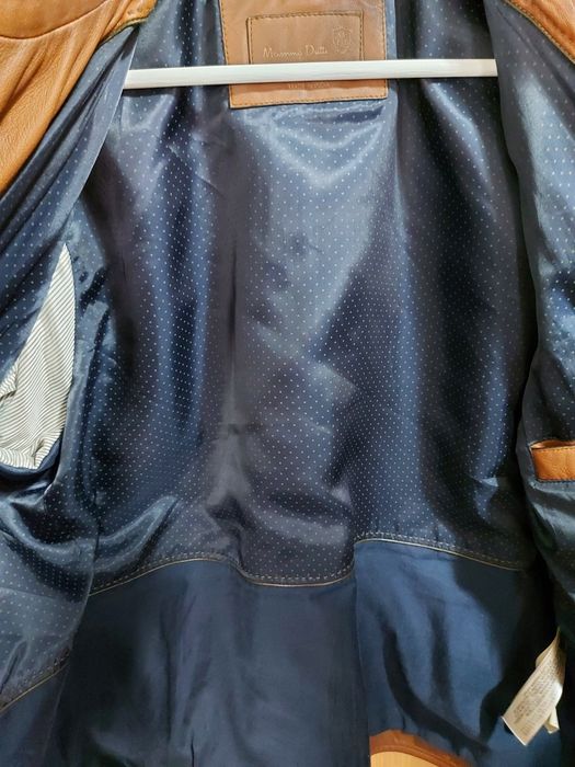 Geaca de piele Massimo Dutti