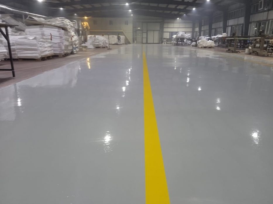 Краска для бетона . Эпоксид и Полиуретан.