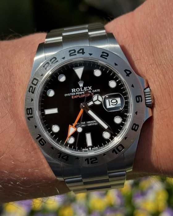Rolex explorer ll black dial 42,mm