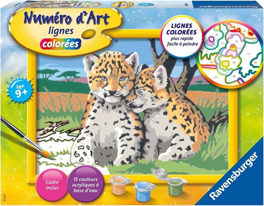 ЧИСТО НОВ комплект за рисуването по номера. Ravensburger