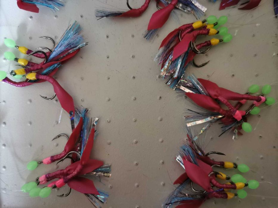 Țaparine,muste artificiale scrumbie