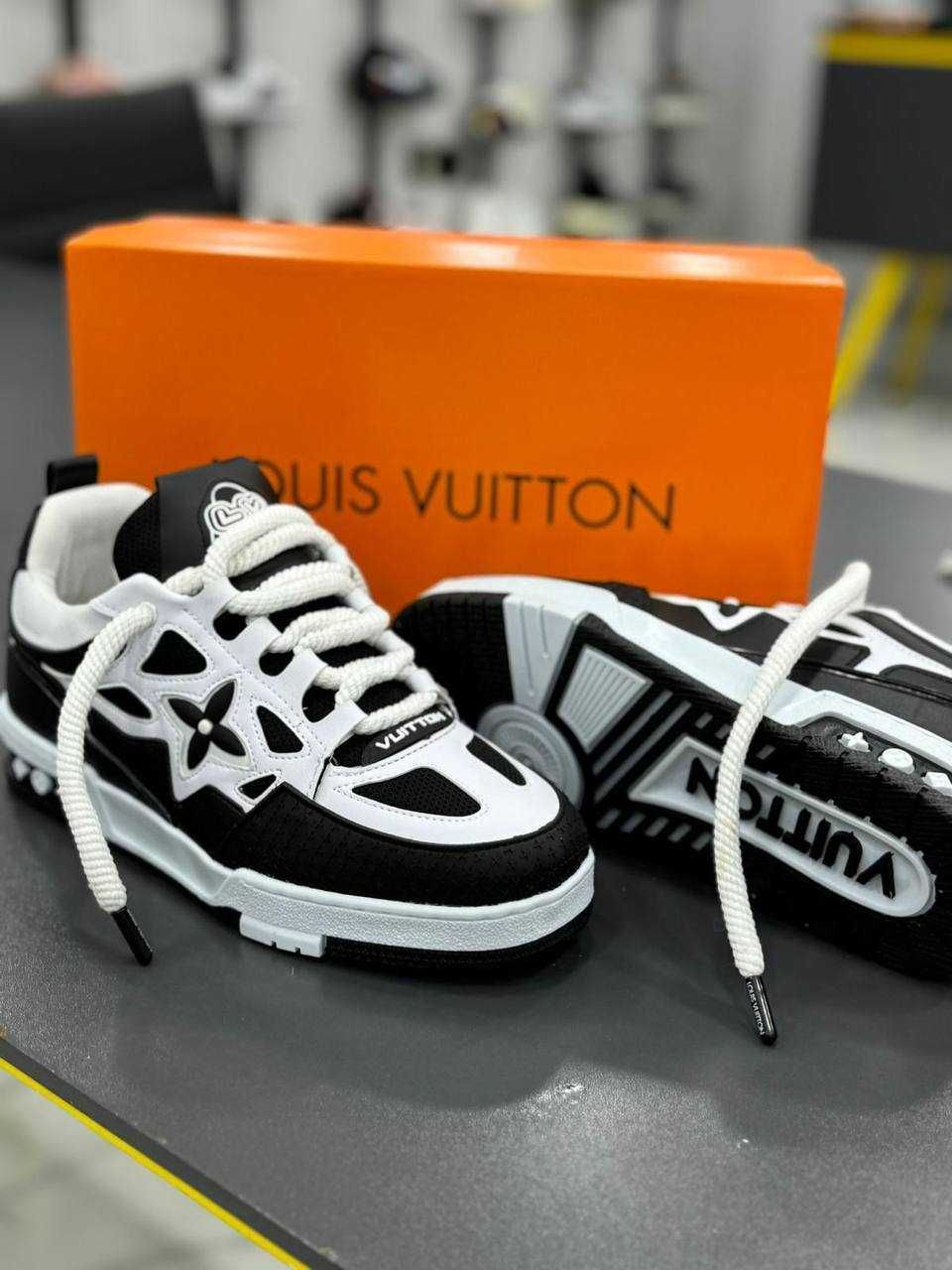 Мъжки маратонки обувки сникърси Vuitton