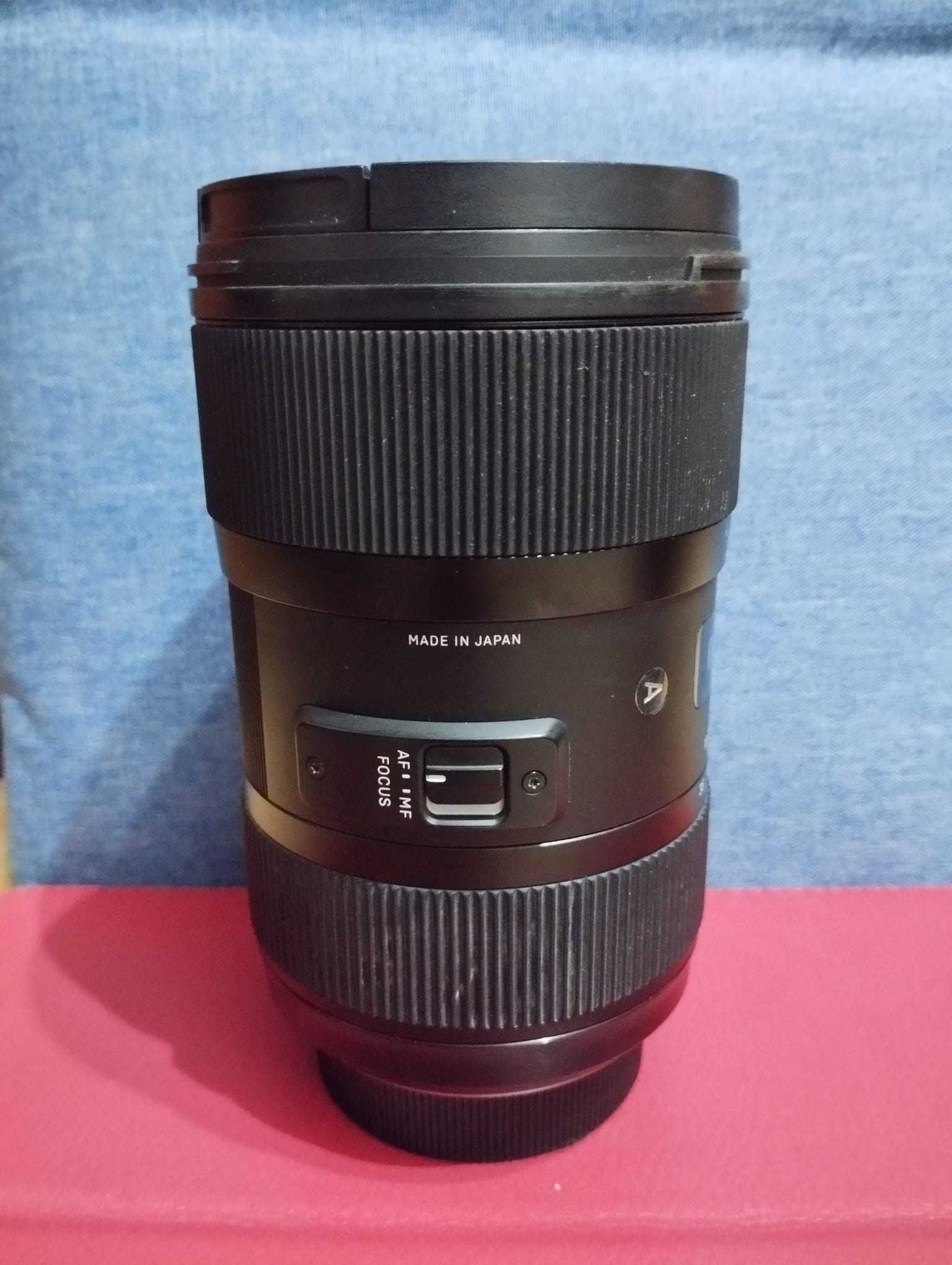 Sigma 18-35mm F1.8 HSM Art Obiectiv Foto DSLR Montura Nikon