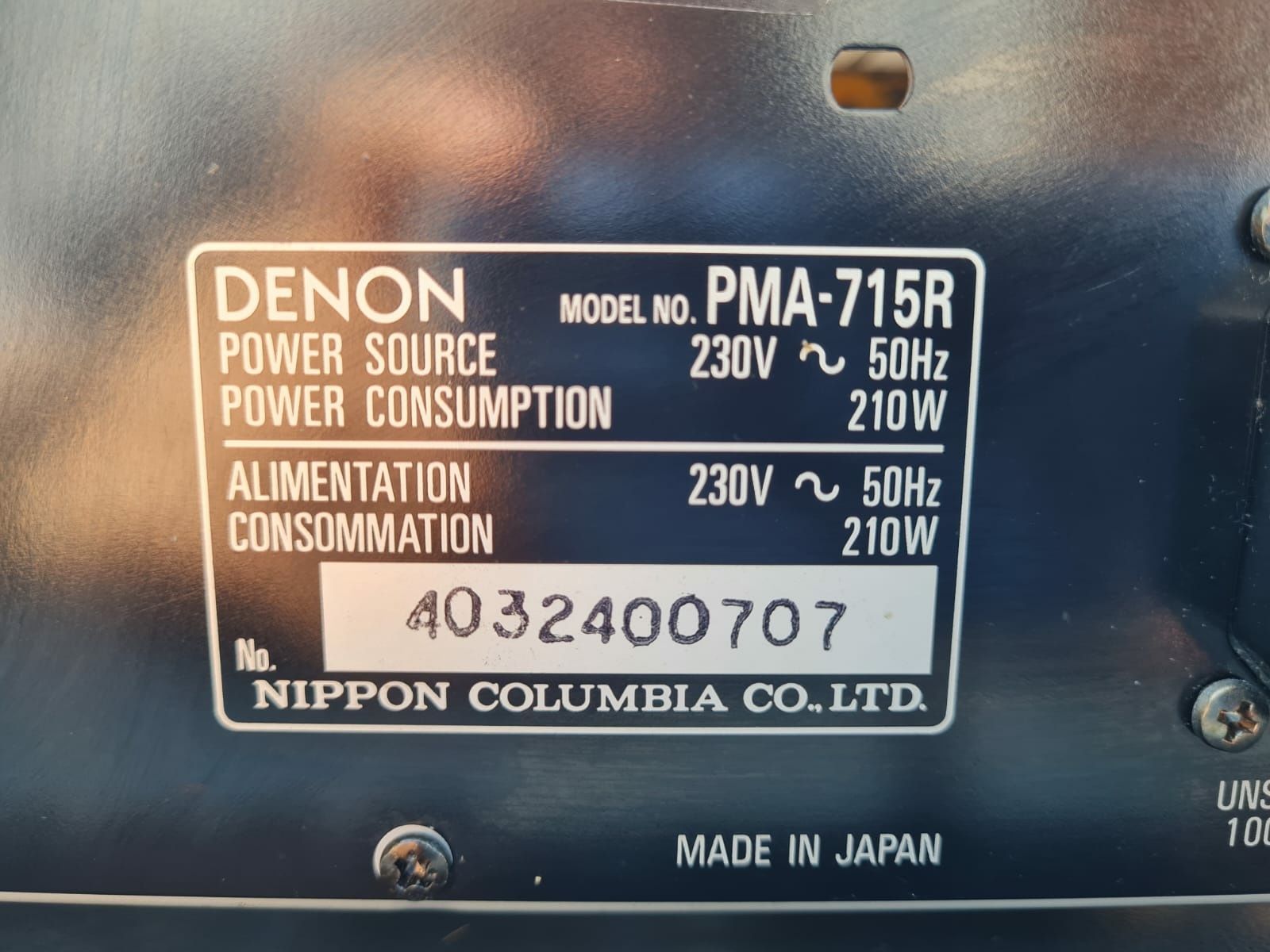 Amplificator Denon PMA-715R