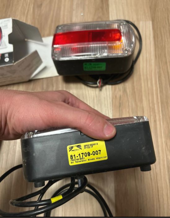 Lampă spate remorci platforme - LED, FT-130 Fristom