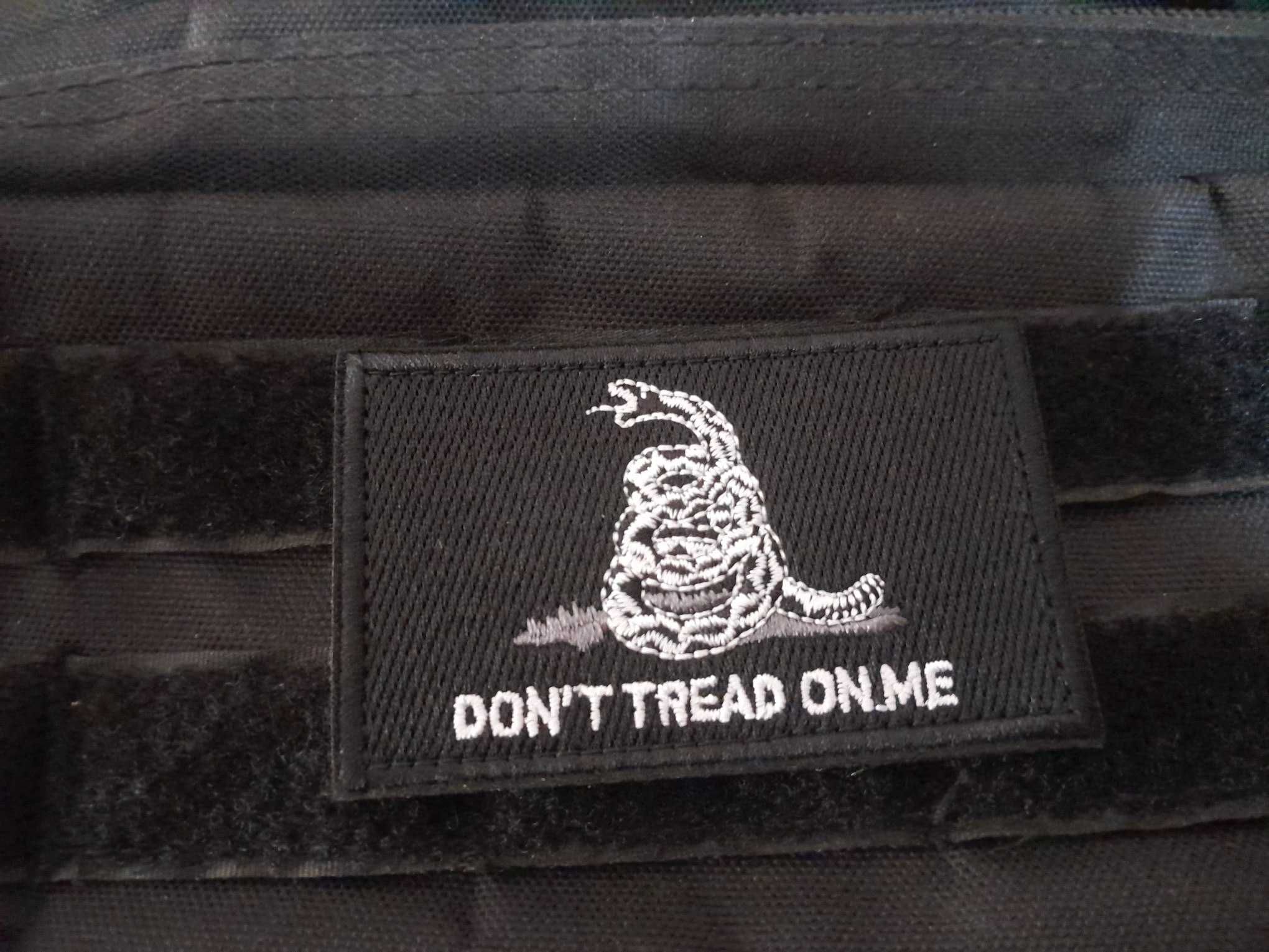 Тактическая Нашивка Патч Шеврон DONT TREAD ON ME