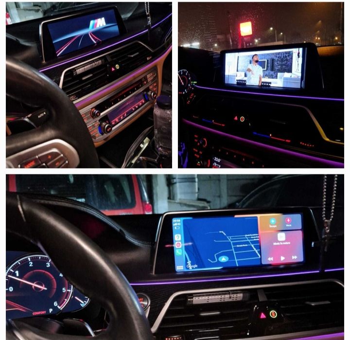 Carplay BMW, waze, spotify