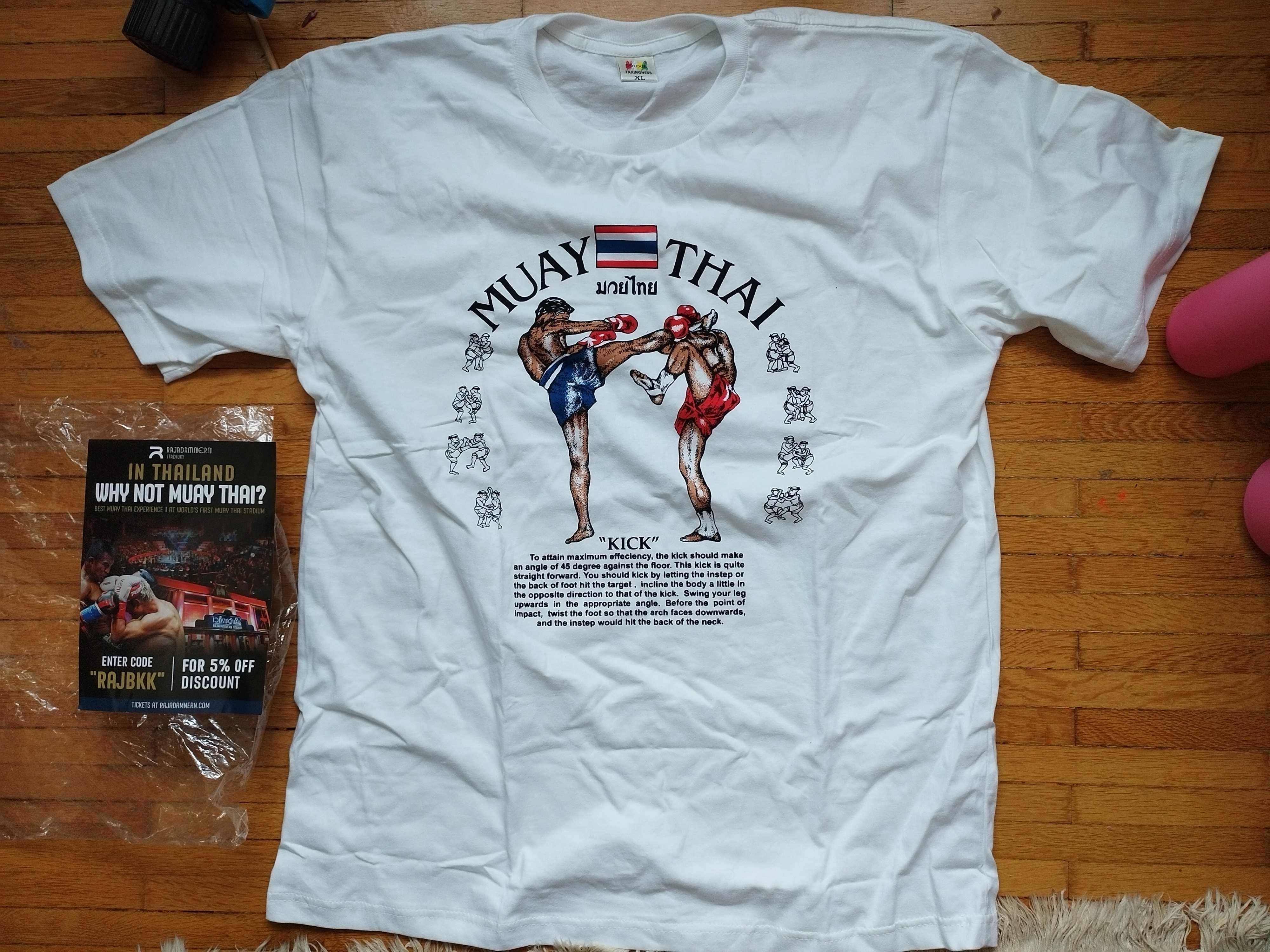 Tricou Muay Thai Made in Thailand XL bumbac