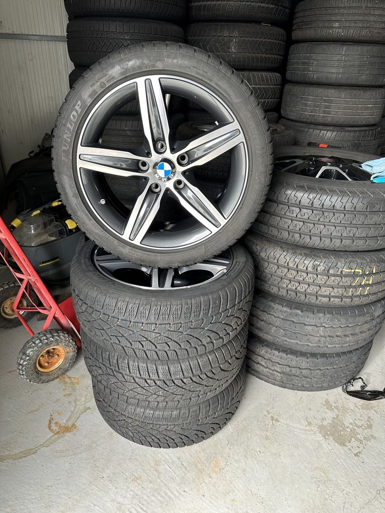 jante bmw f20 f21 e90 5x120  bicolore 225 45 17 iarna dunlop