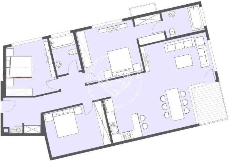 Продава се Четиристаен апартамент в Варна, Бриз - 165 кв.м за 2124 €/кв.м - Снимка #14