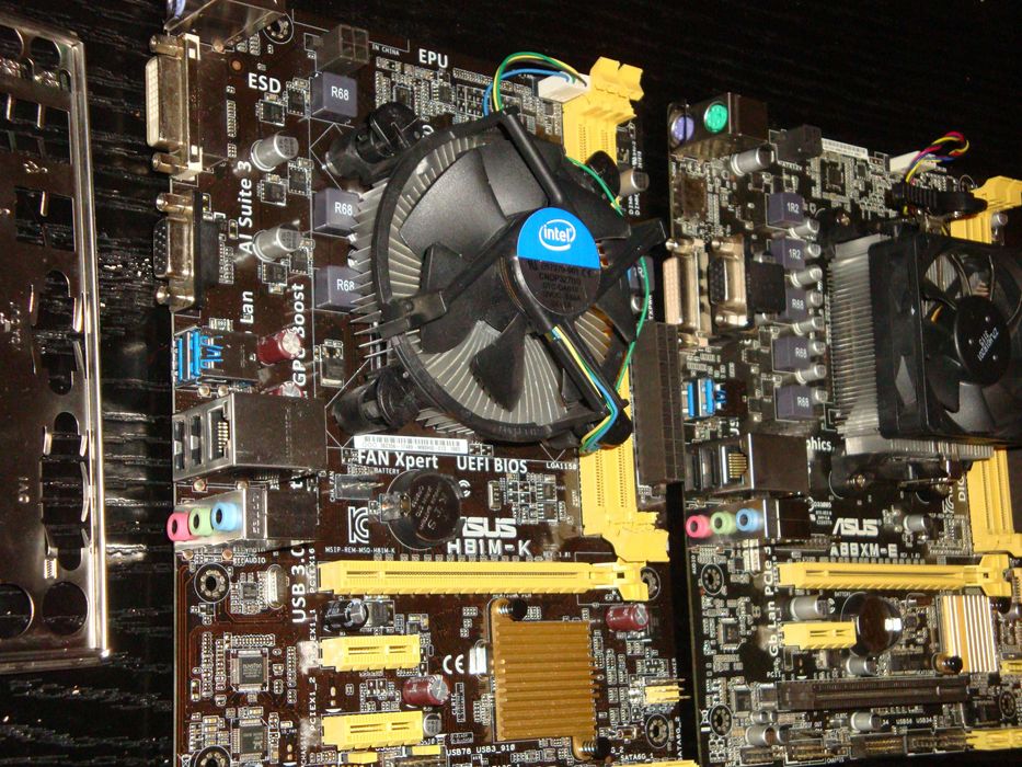 Kit Asus H81M-K i3 4170 cooler intel / Kit Asus A88XM-E AMD A6 6400K
