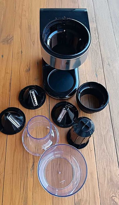 Razatoare WMF 416480011, 80 W, 3 insertii, inox, vas 1,25 litri