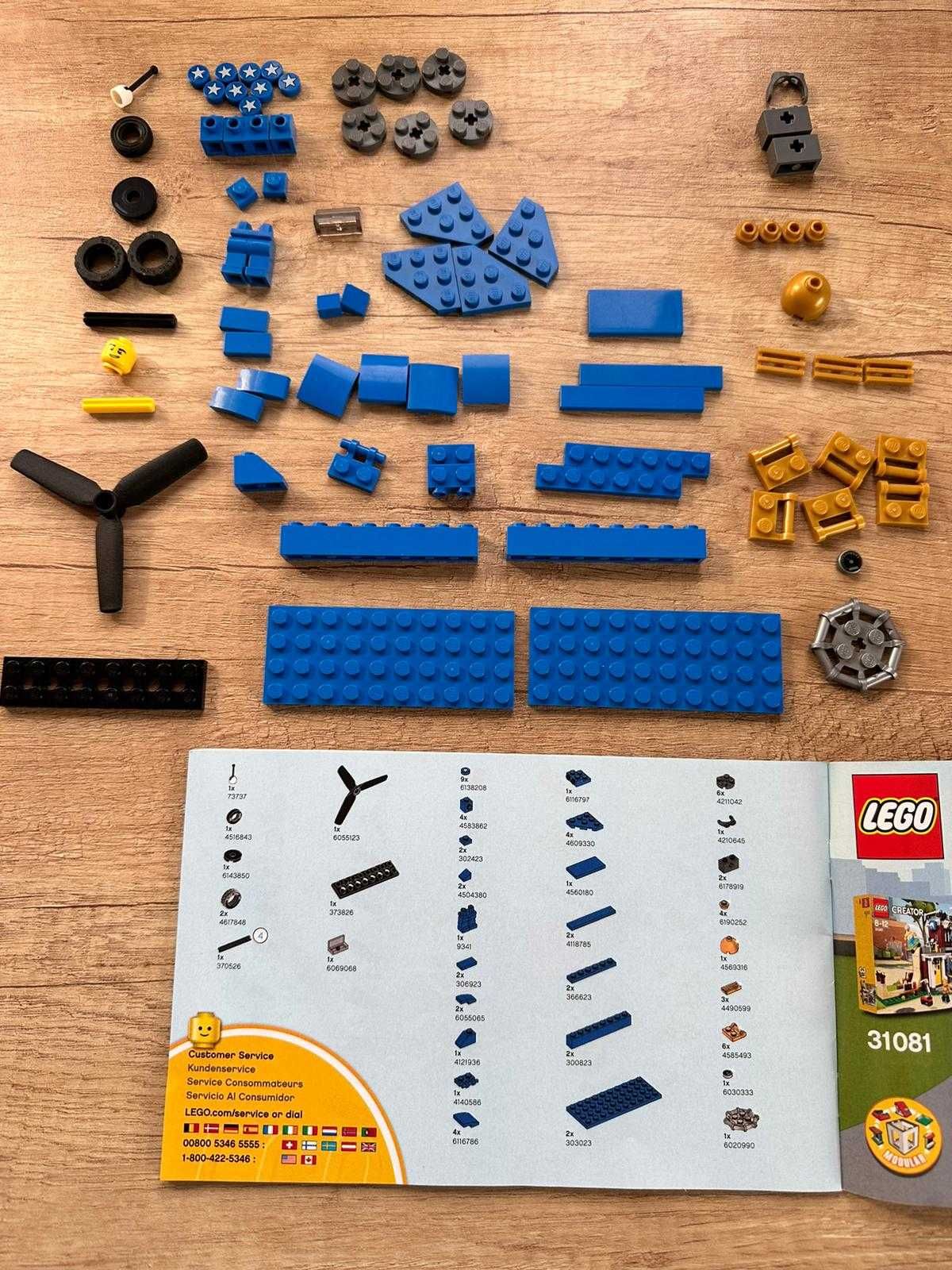 Set LEGO 31076 complet