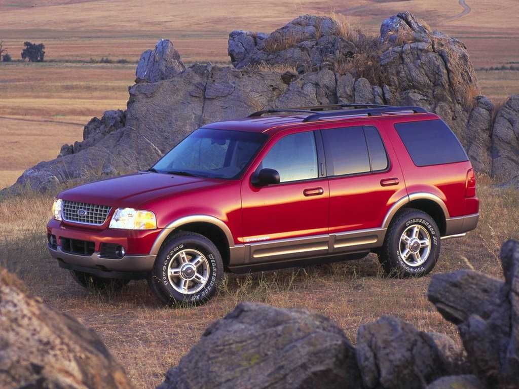 Капот и крыло на Ford Explorer 01-05 / Форд Эксплорер 01-05