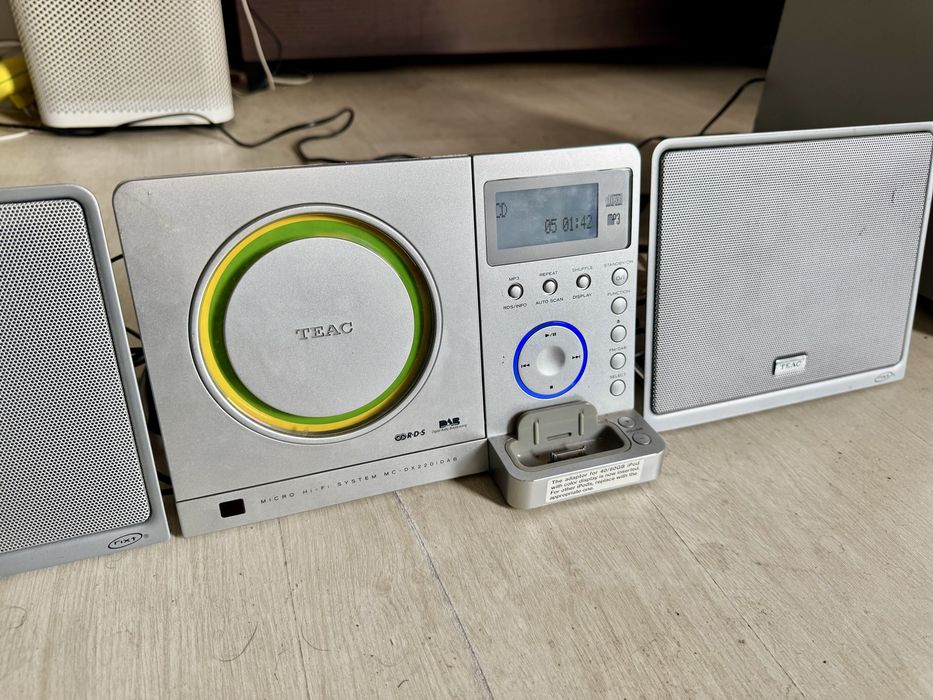 Micro sistem, linie audio TEAC MC-Dx220iDAB, NXT, 2.1 bluetooth