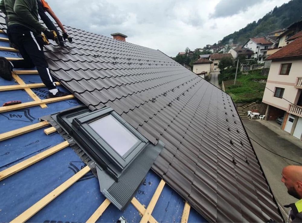 Acoperisuri Reparatii Tabla Bilka Mansaradiri Dulgherie Vopsit Tabla