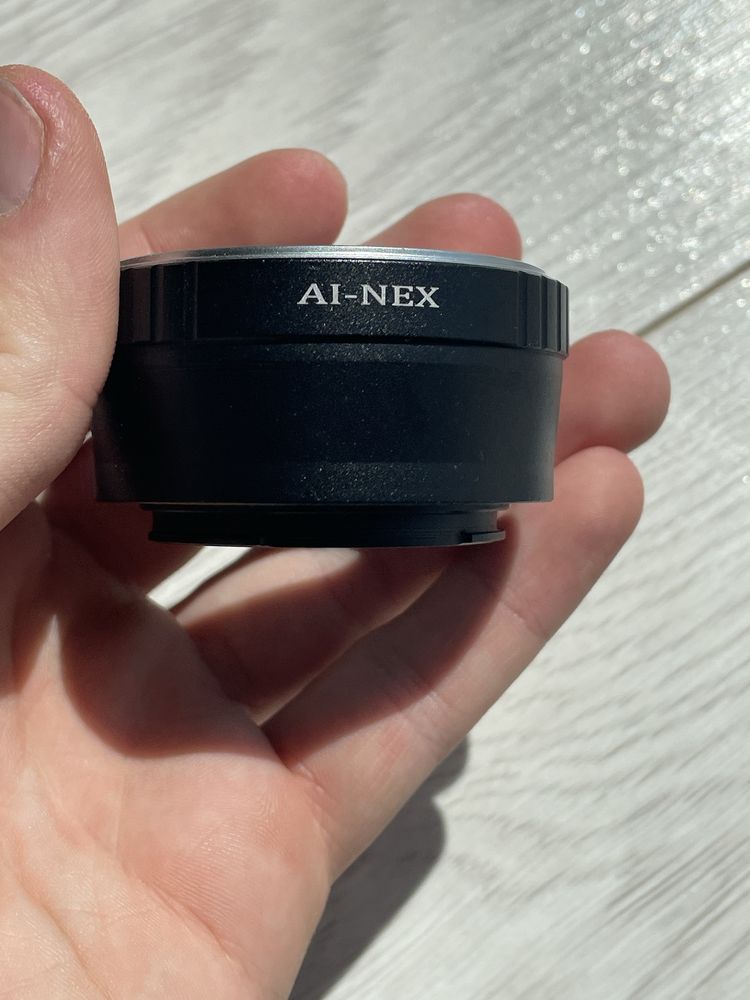 Adaptor sony e la nikon AI