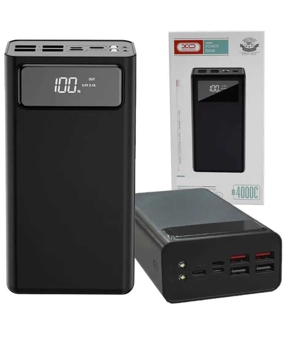 Baterie externa powerbank 40000mA premium pro cu 7 porturi ,display